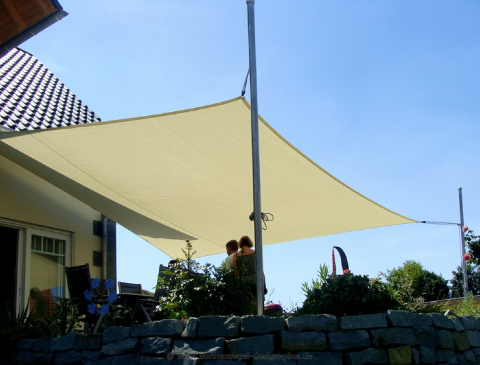 Kreis Soest  Sonnensegel Terrasse
