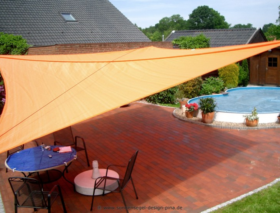 Bielefeld III. – Sonnensegel Gartenterrasse