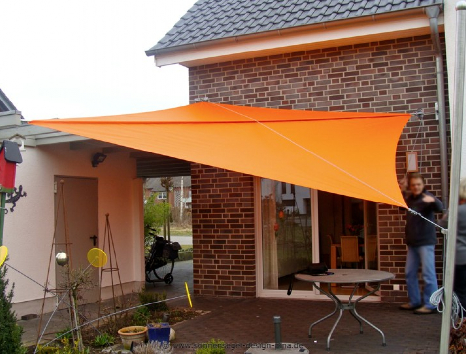 Warendorf Sonnensegel Terrasse