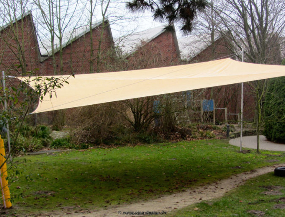 Münster Kindergarten - Sonnensegel für Spielfläche