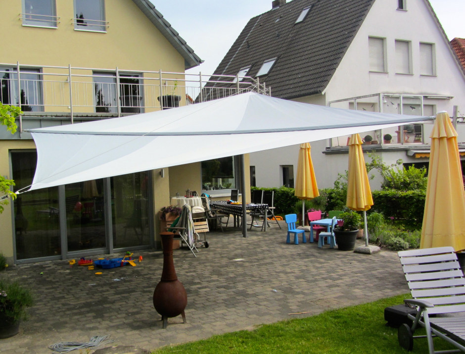 Osnabrück - Sonnensegel auf Terrasse