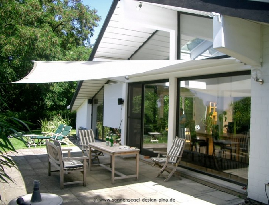 Sonnensegel Markise auf Terrasse in Königswinter