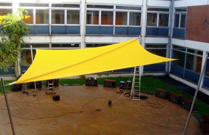 Sonnensegel Beckum Städtisches Gymnasium