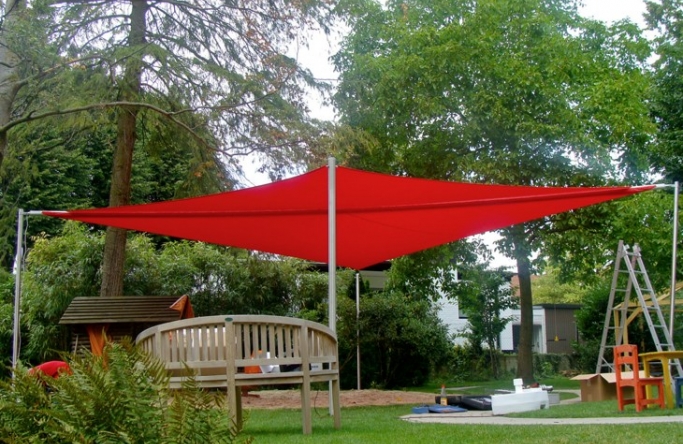 Warendorf Sonnensegel Kindergarten