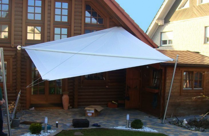 Westfalen II – Sonnensegel Terrasse