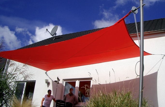 Olsberg – Sonnensegel Terrasse