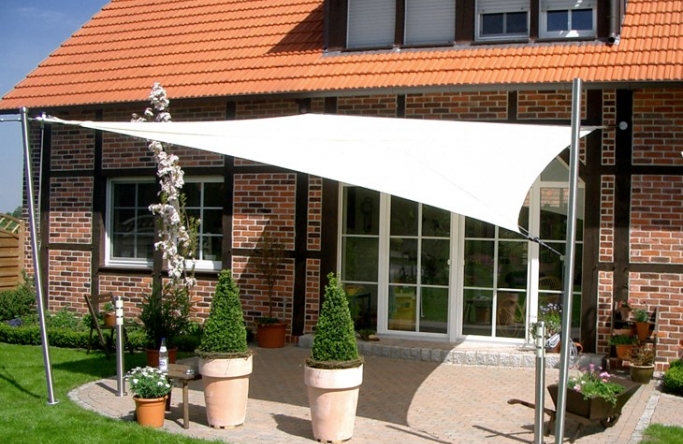 Albersloh I. – Sonnensegel Terrasse