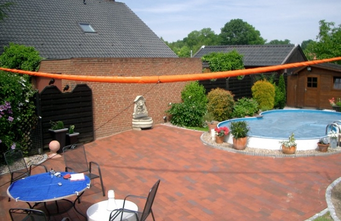 Bielefeld V. – Sonnensegel Gartenterrasse