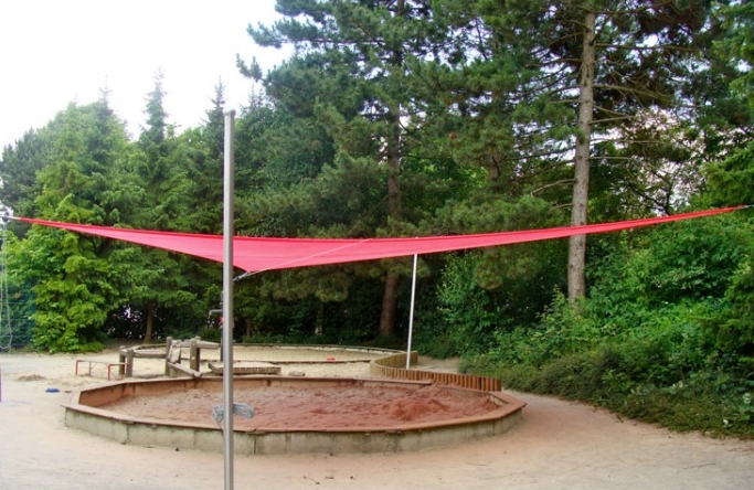 Warendorf Sonnensegel Kindergarten