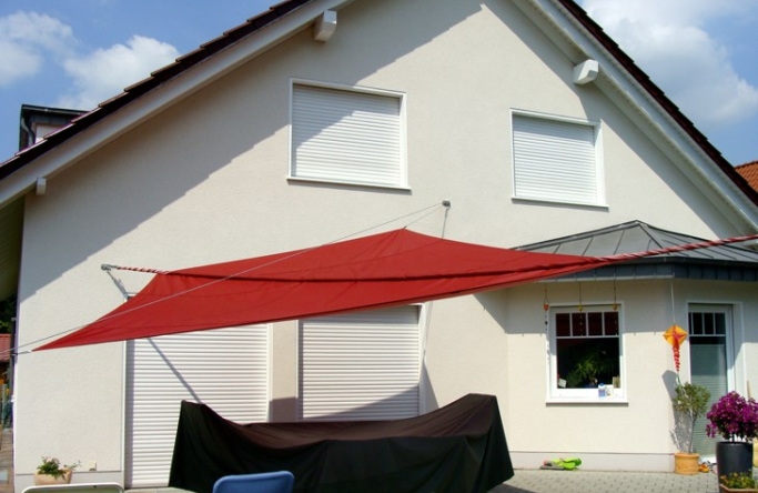 Bönen Sonnensegel Terrasse