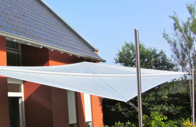 Oelde  – Sonnensegel Hausterrasse