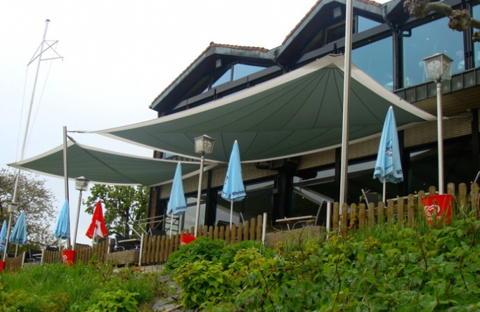 Voerde Sonnensegel Außenterrasse 